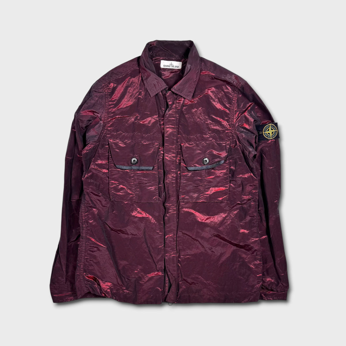 Stone Island Nylon Metal Weft Overshirt L