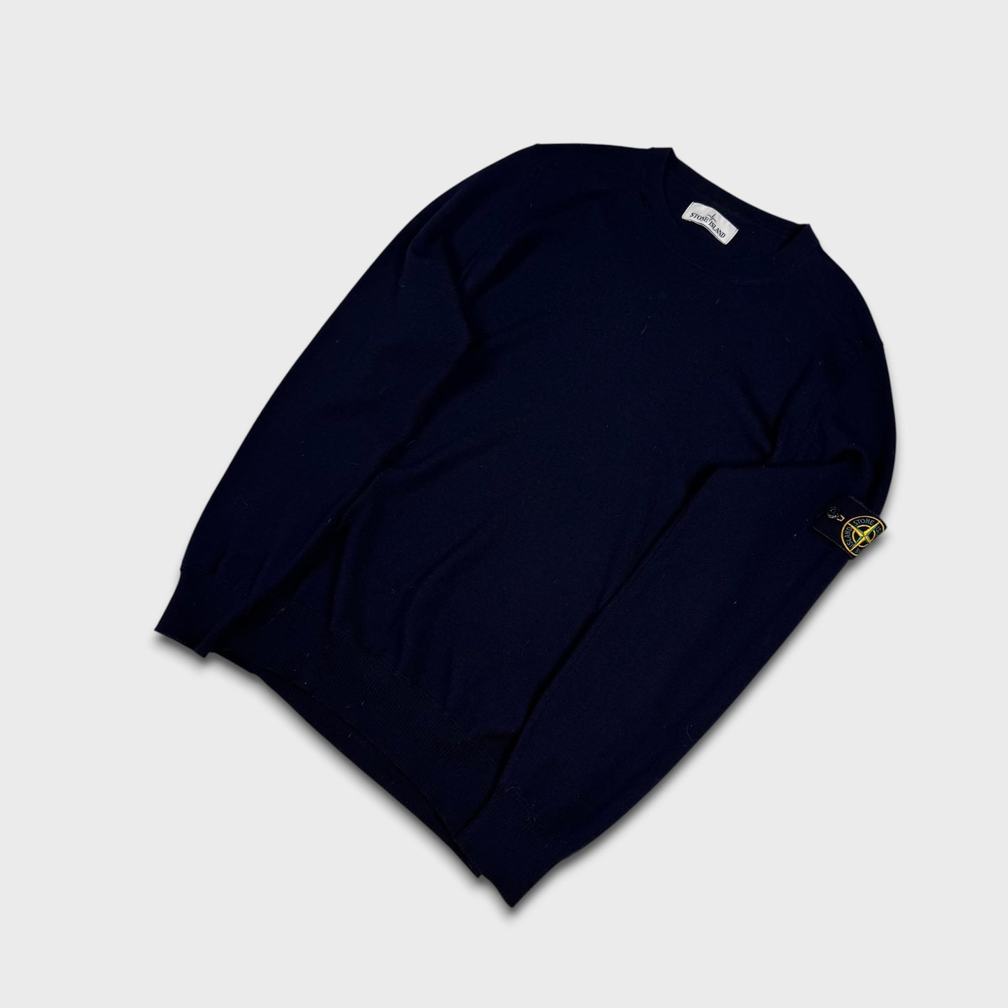 Stone Island Navy Lightweight Knit L