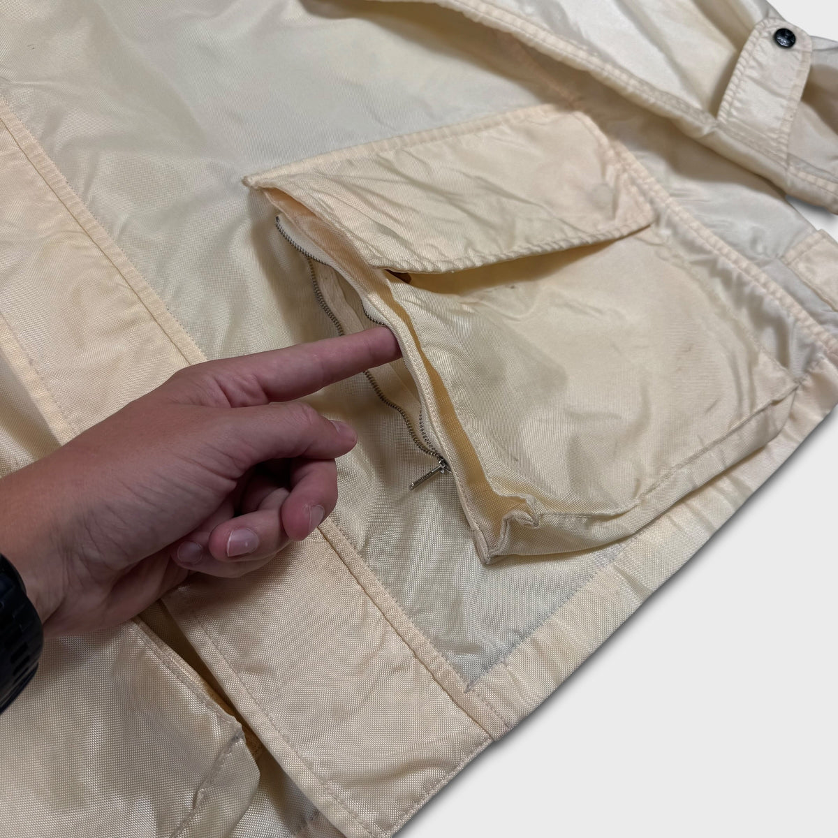 Stone Island AW1992 Formula Steel Green Edge Jacket XL