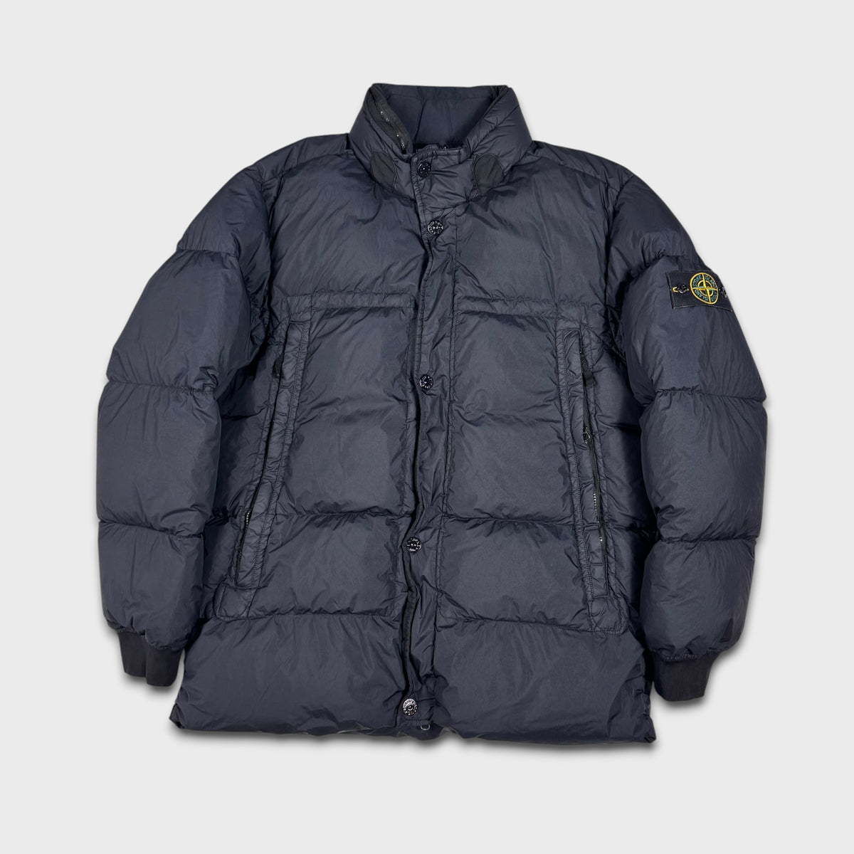 Stone Island Garment Dyed Crinkle Reps NY Down Puffer Jacket XXL