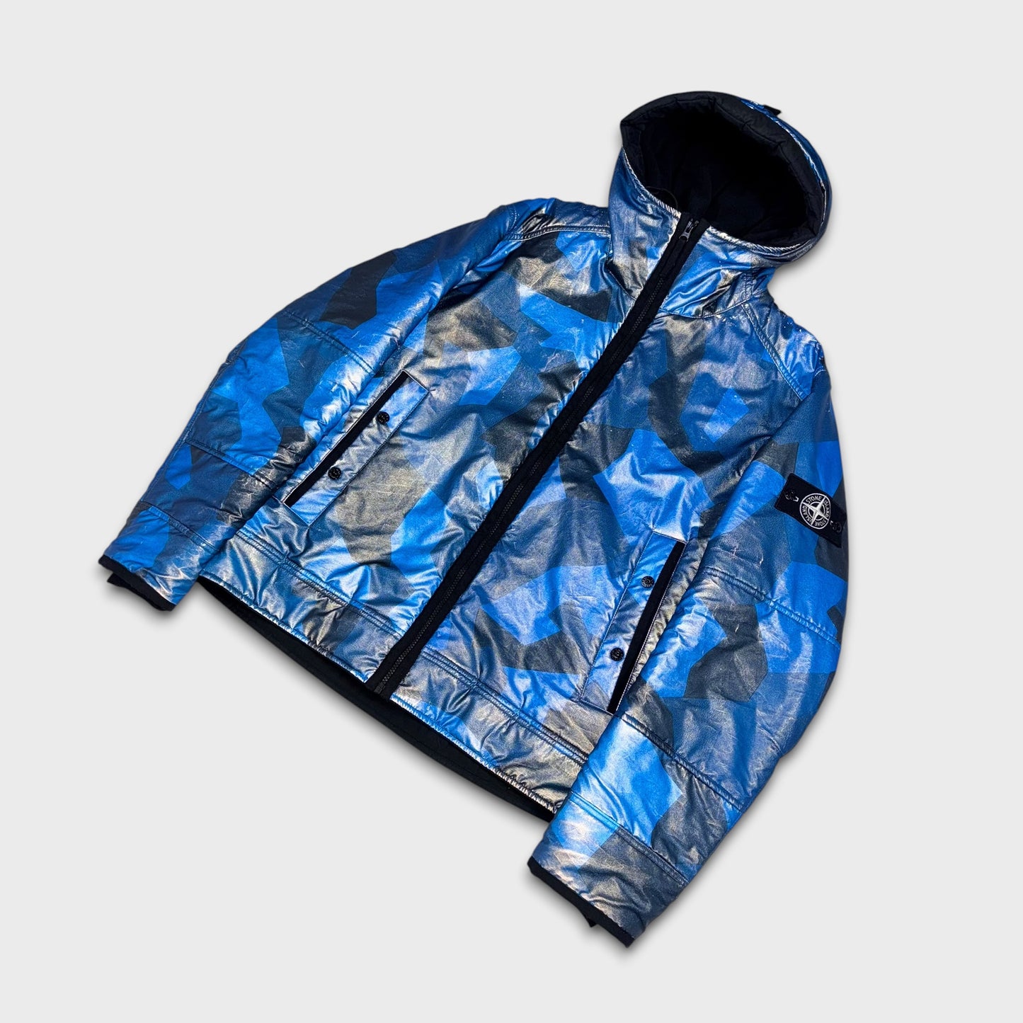 Stone Island 30th Anniversary Reflective Camouflage Jacket XL