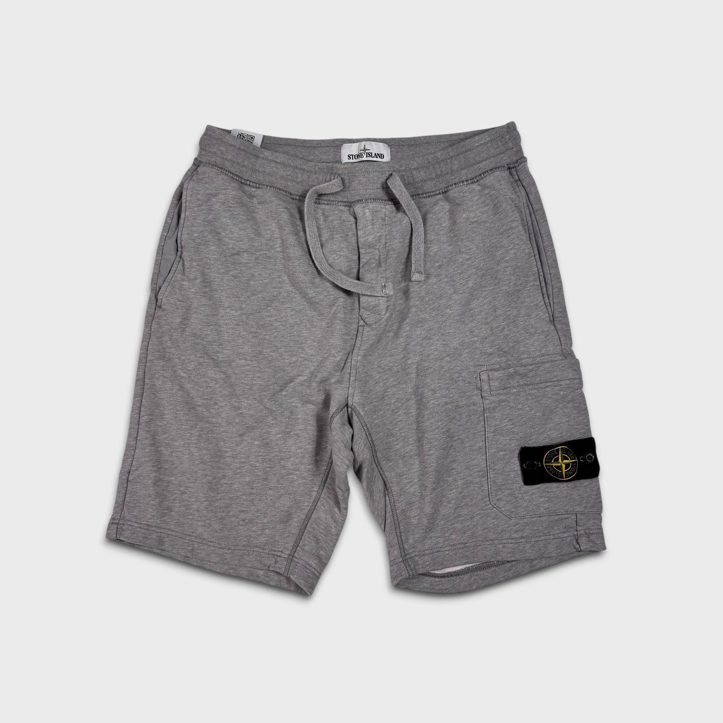 Stone Island Grey Cotton Shorts M