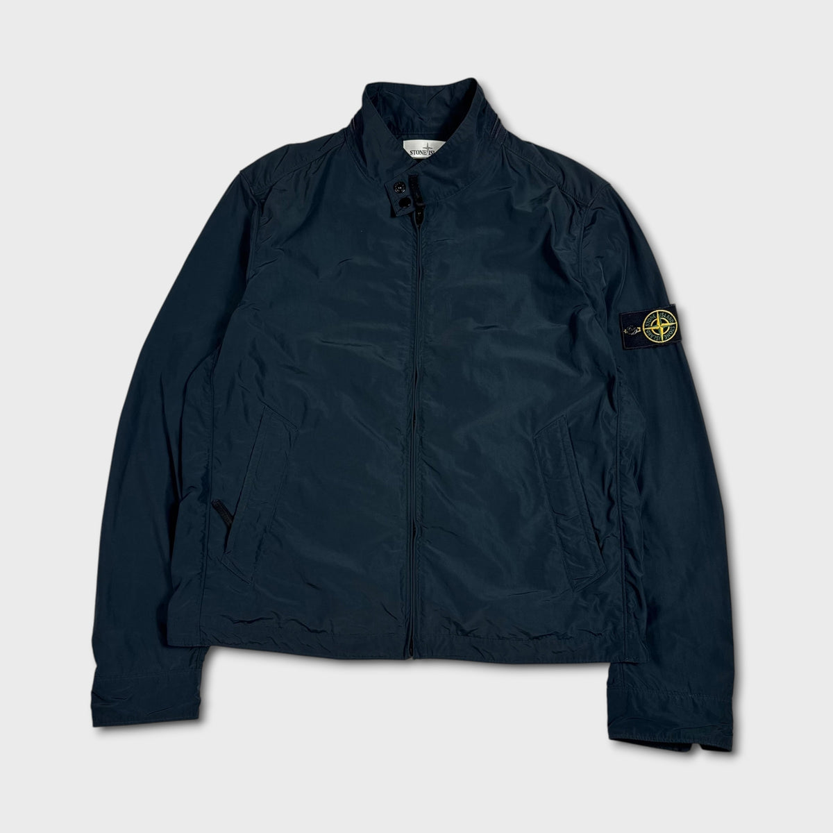 Stone Island Navy Micro Reps Weatherproof Jacket XXL