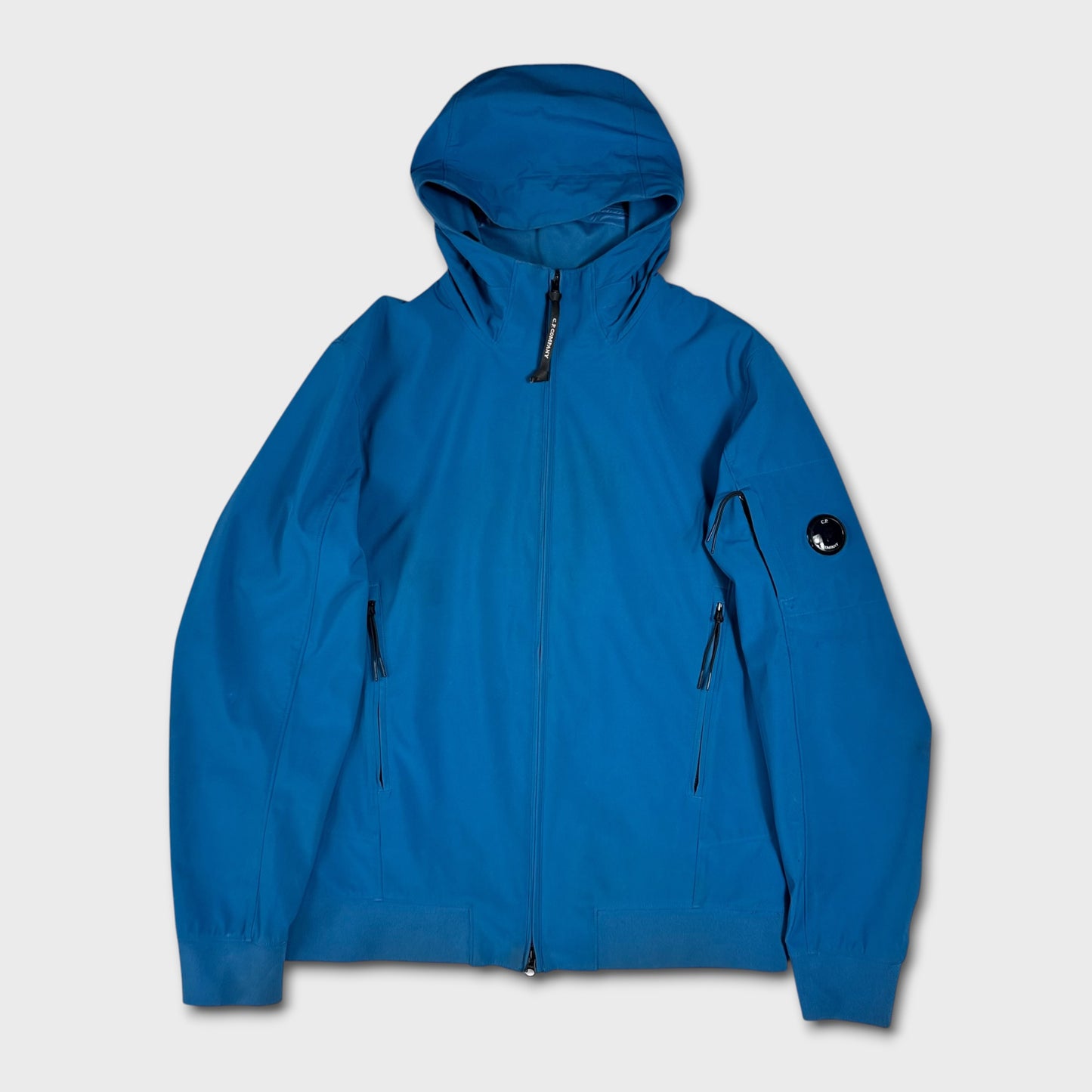 CP Company Sky Blue Goggle Shell Jacket XXL