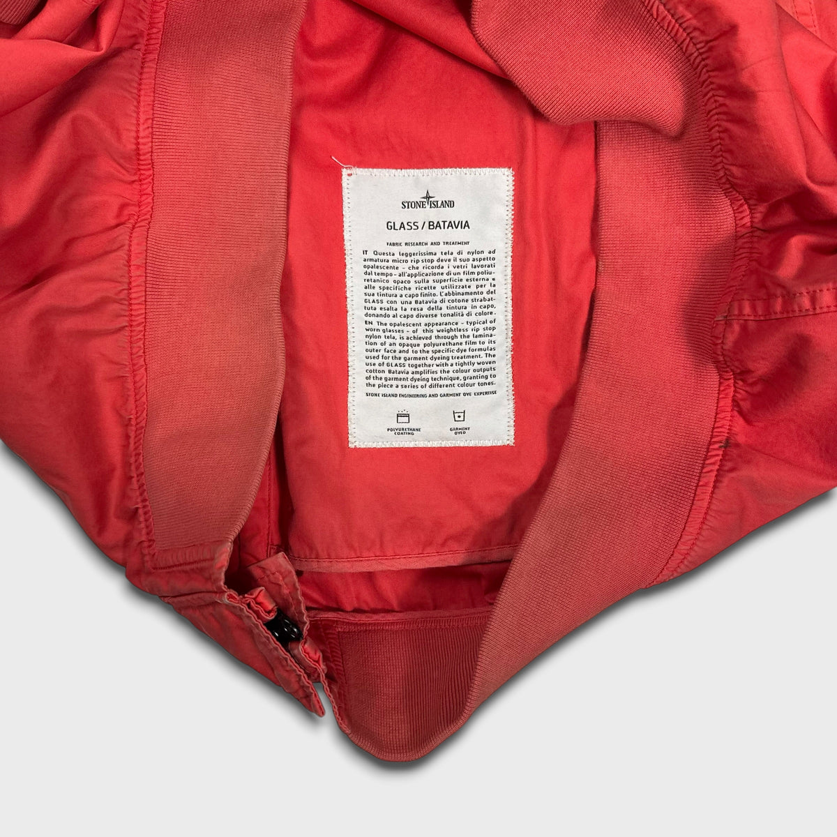 Stone Island Two-Tone Glass / Batavia Hooded Jacket 3XL