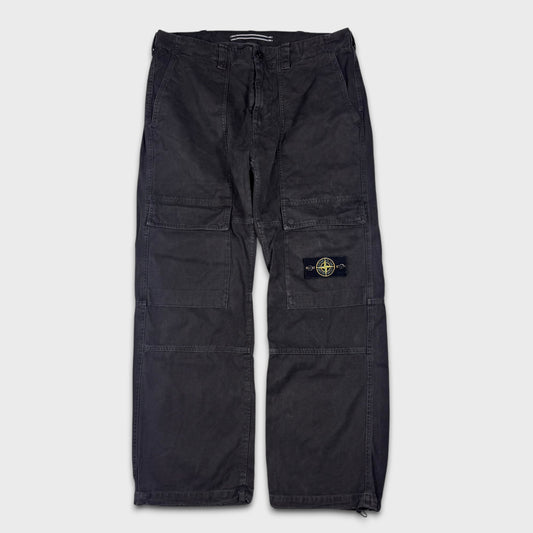 Stone Island Cotton Canvas Baggy Cargo Pants W34