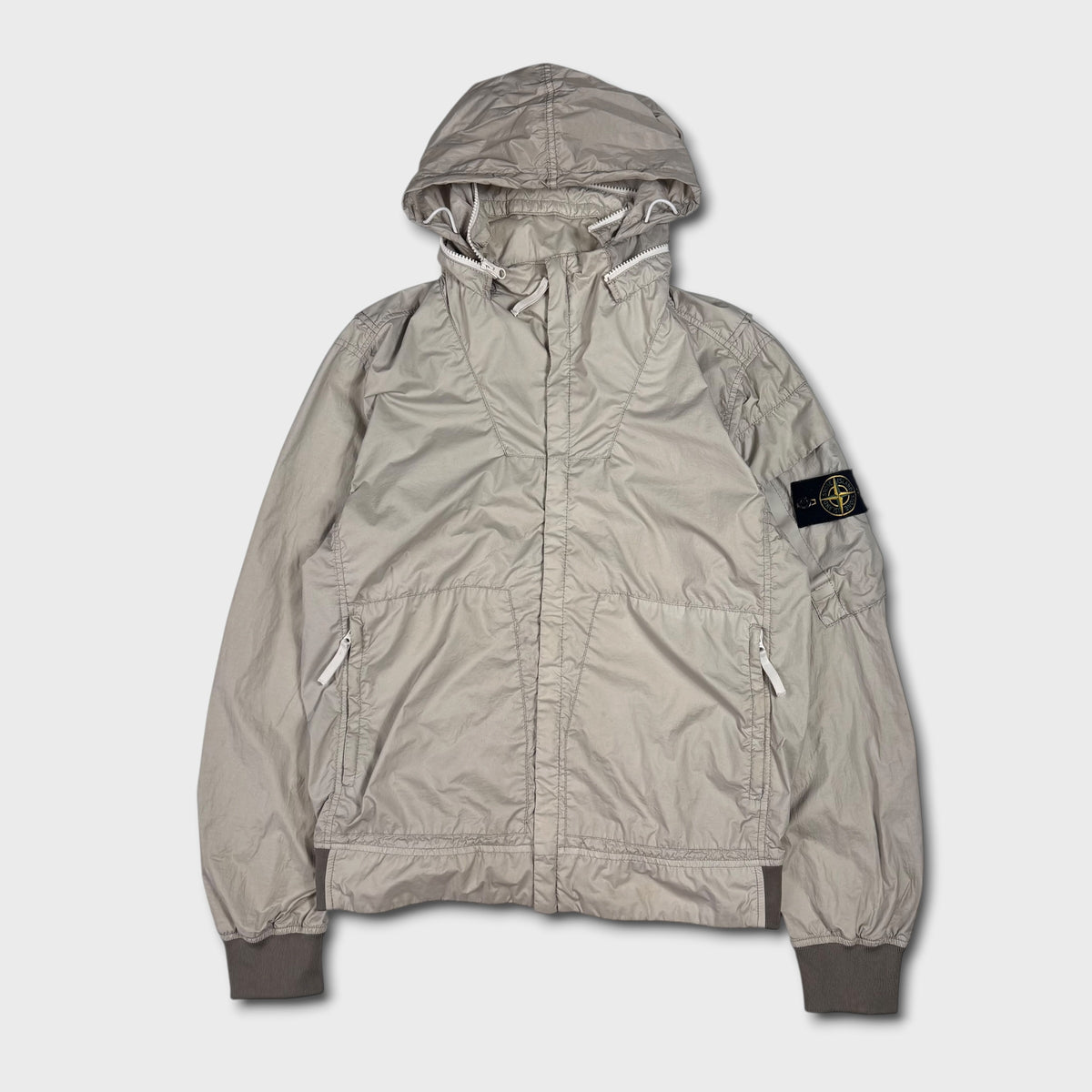 Stone Island Membrana 3L TC Hooded Jacket L