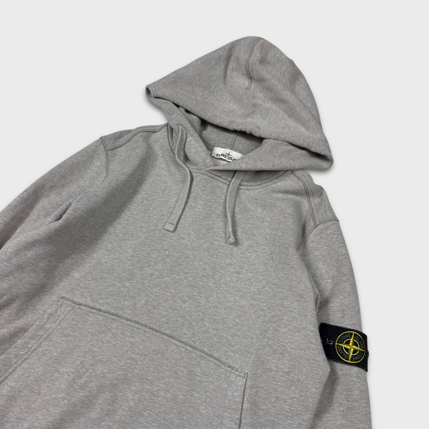 Stone Island Grey Pullover Hoodie M