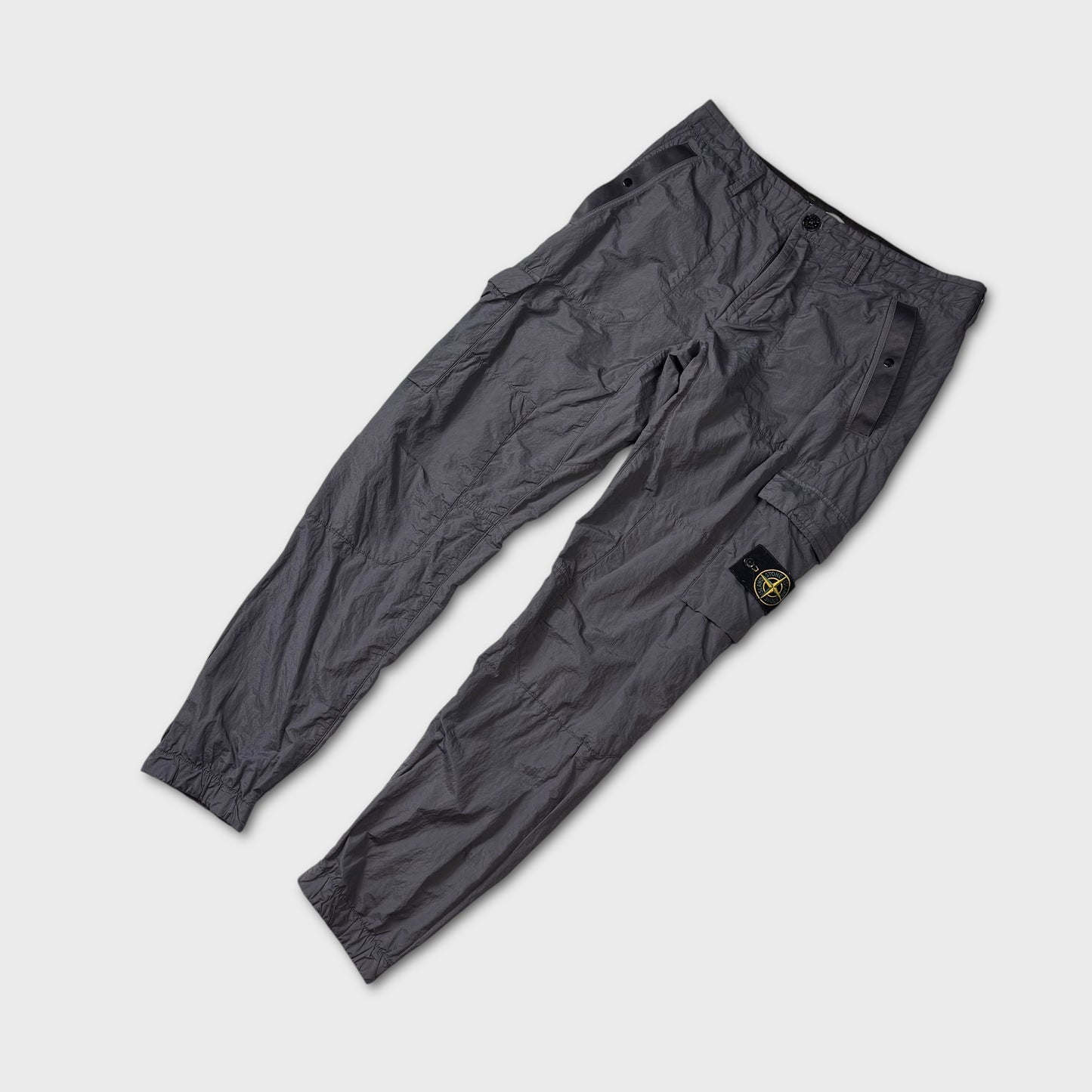 Stone Island Nylon Seersucker Cargo Pants W31
