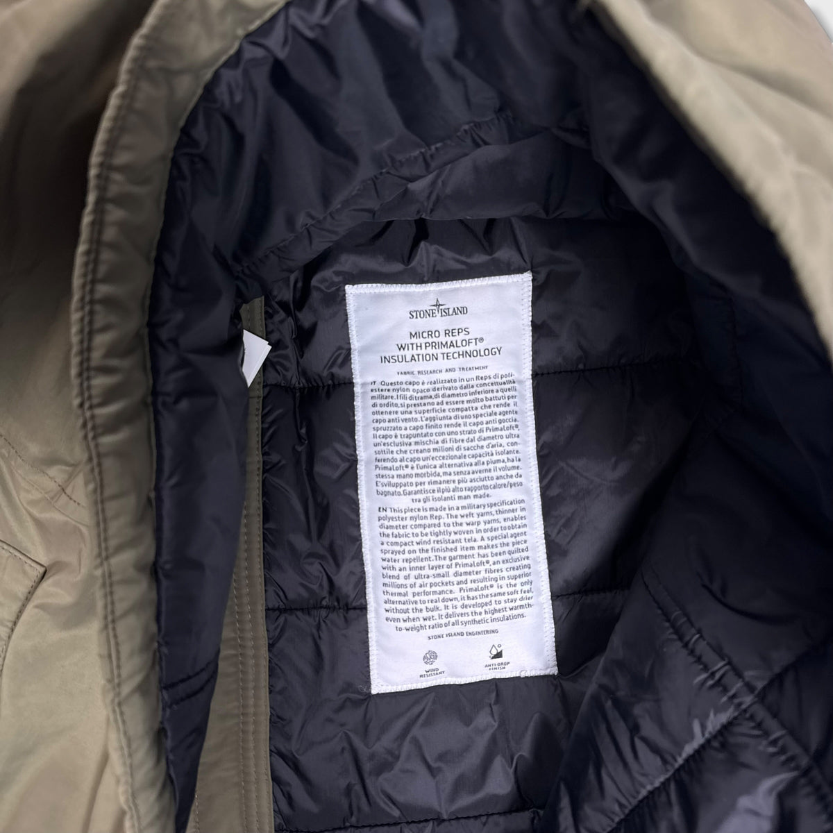 Stone Island Micro Reps Primaloft Insulation Technology Parka Jacket L