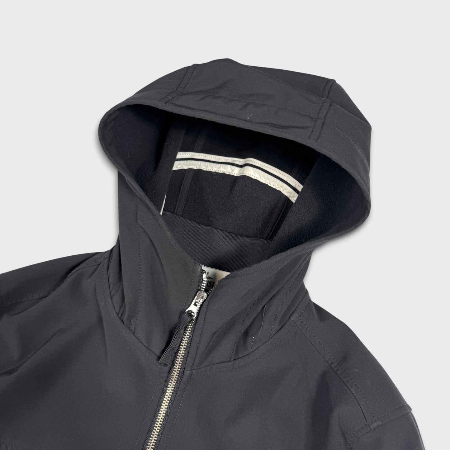 Stone Island Black Soft Shell-R Jacket M