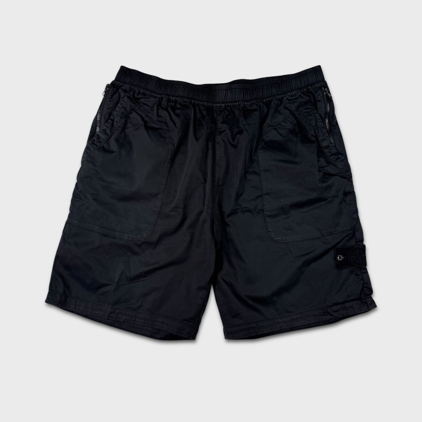 Stone Island Black Ghost Cargo Shorts W36