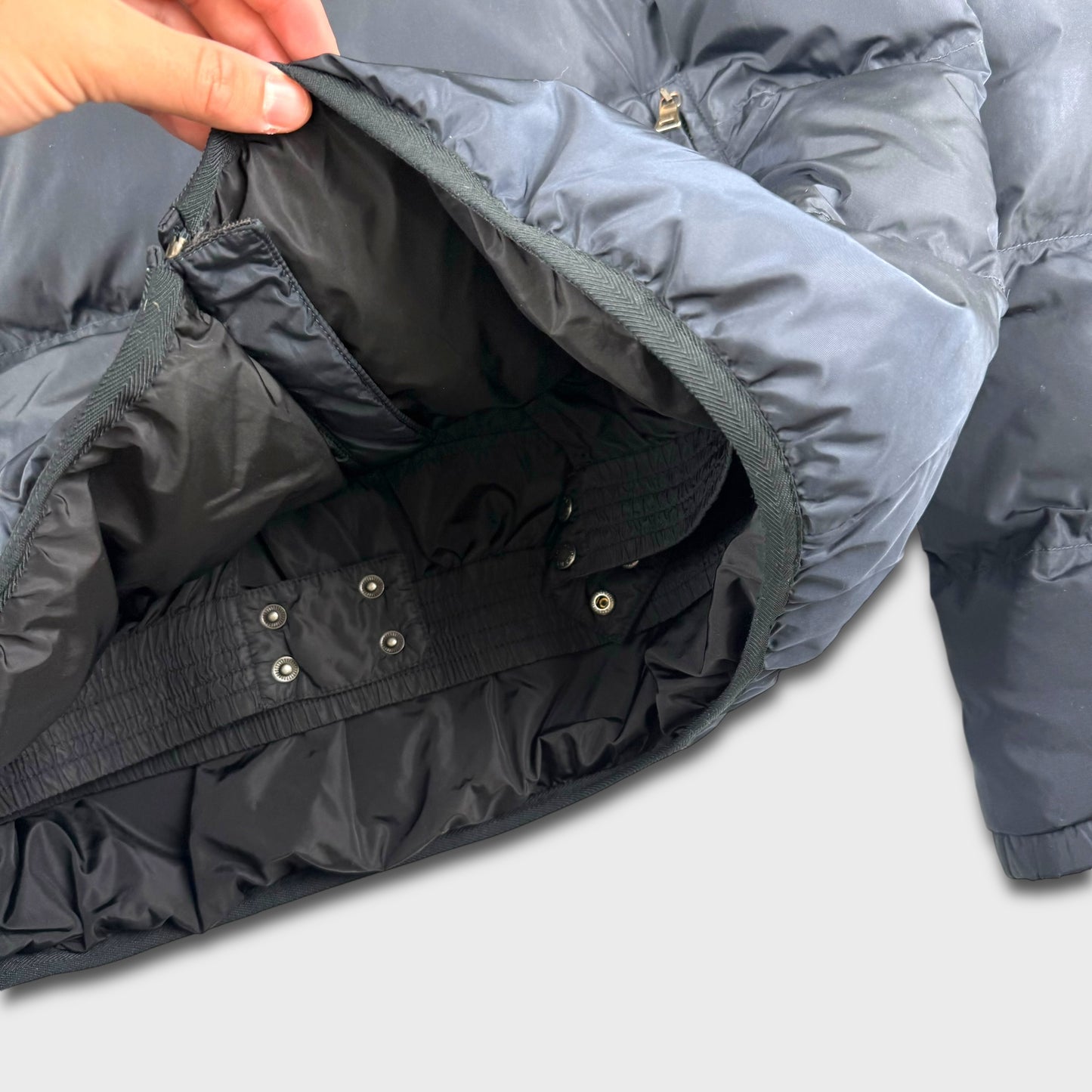 Prada Ski Sport Navy Down Jacket L