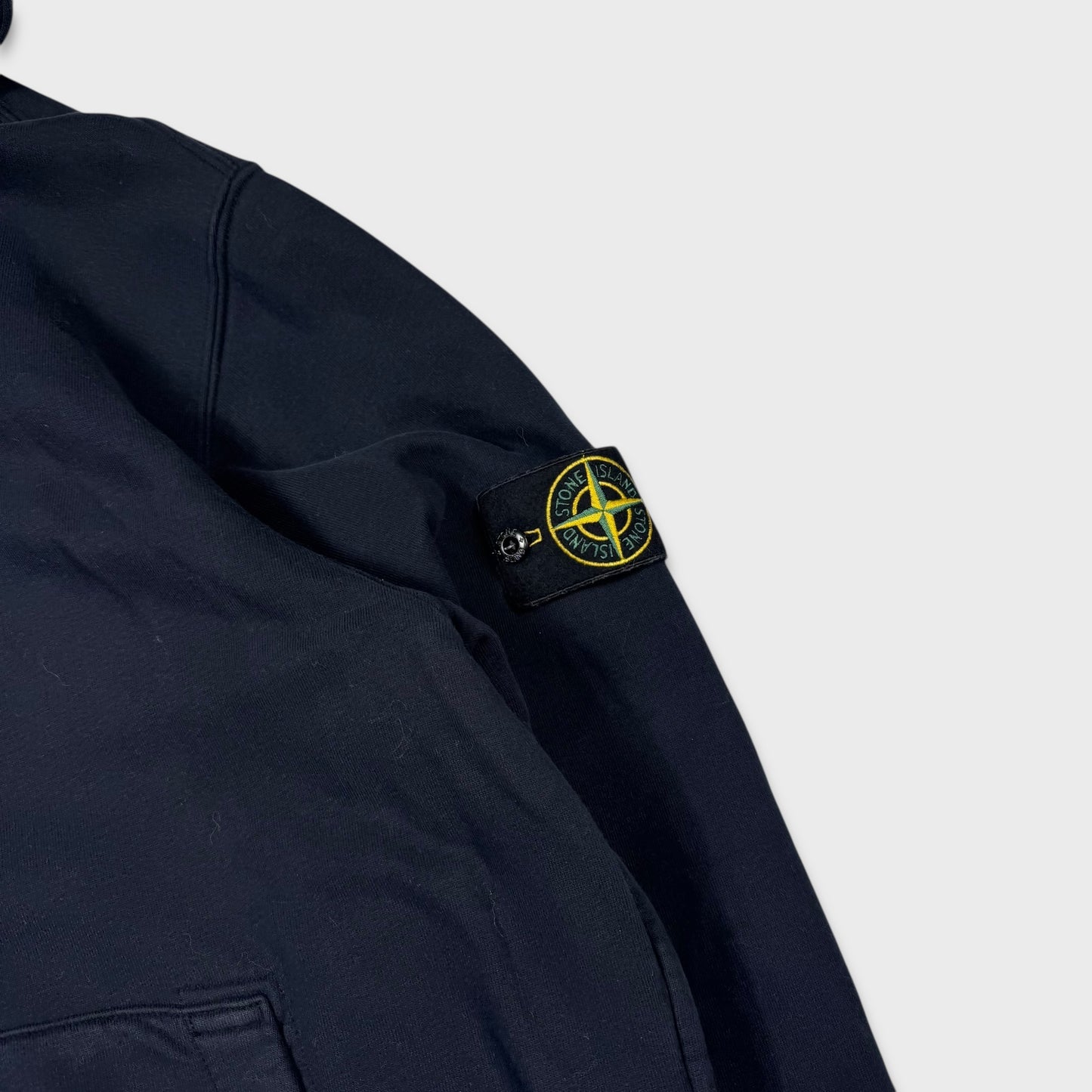 Stone Island Navy Pullover Hoodie 3XL
