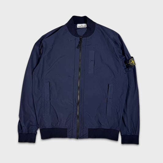 Stone Island Navy Skin Touch Nylon-TC Jacket XL