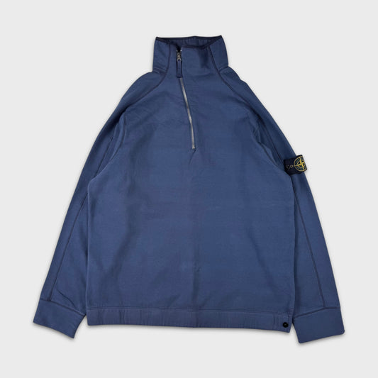 Stone Island Asymmetrical Quarter Zip Fleece XL