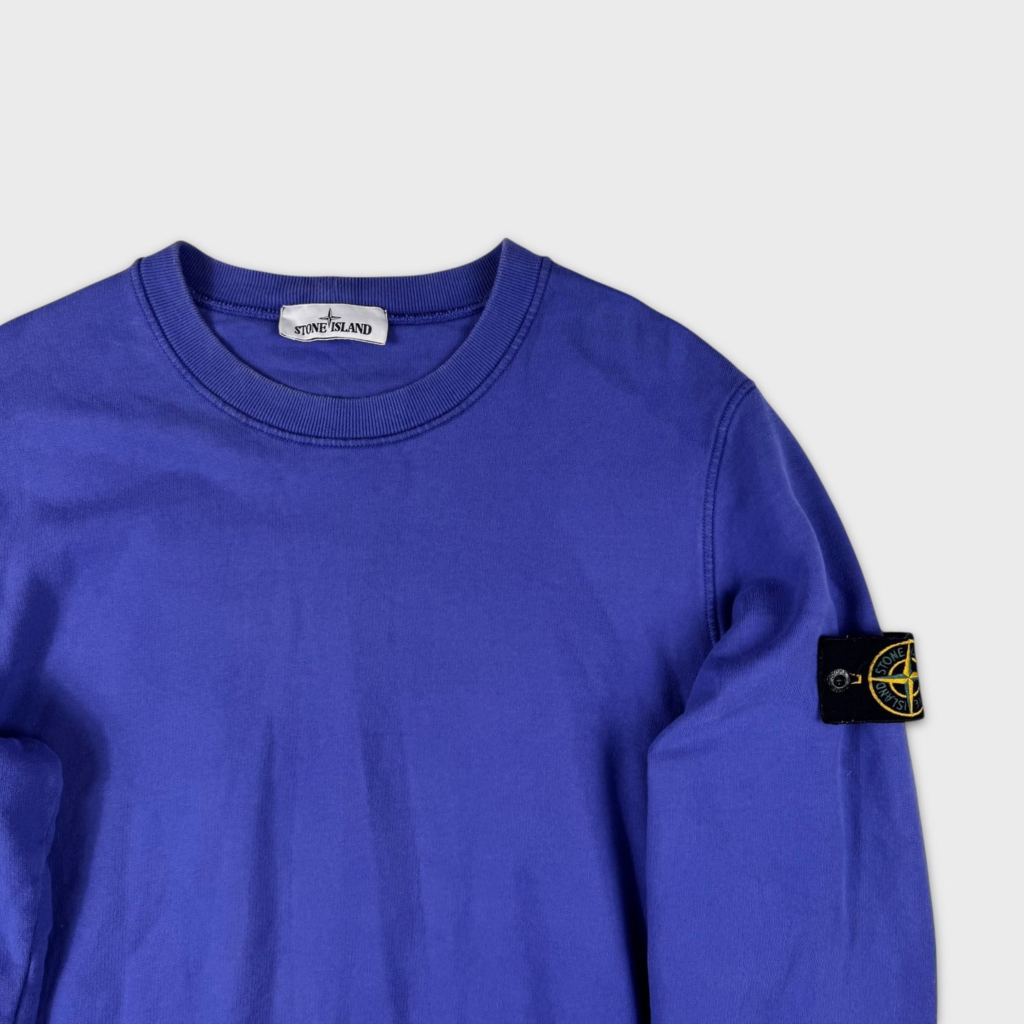 Stone Island Royal Blue Crewneck Sweatshirt L