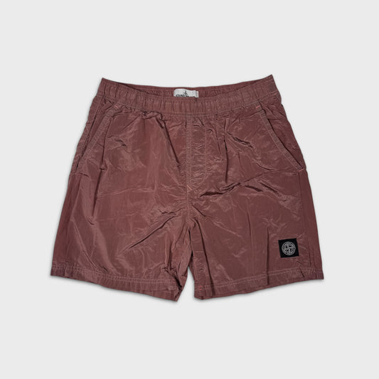 Stone Island Rust Nylon Metal Shorts M
