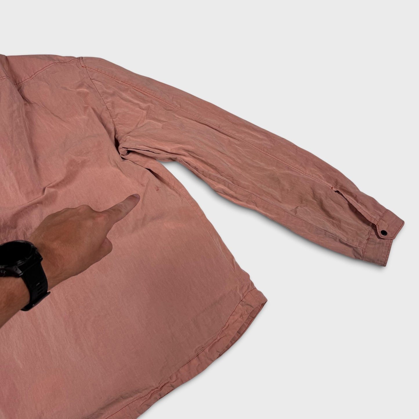 CP Company Salmon Pink Tela Windbreaker Jacket M