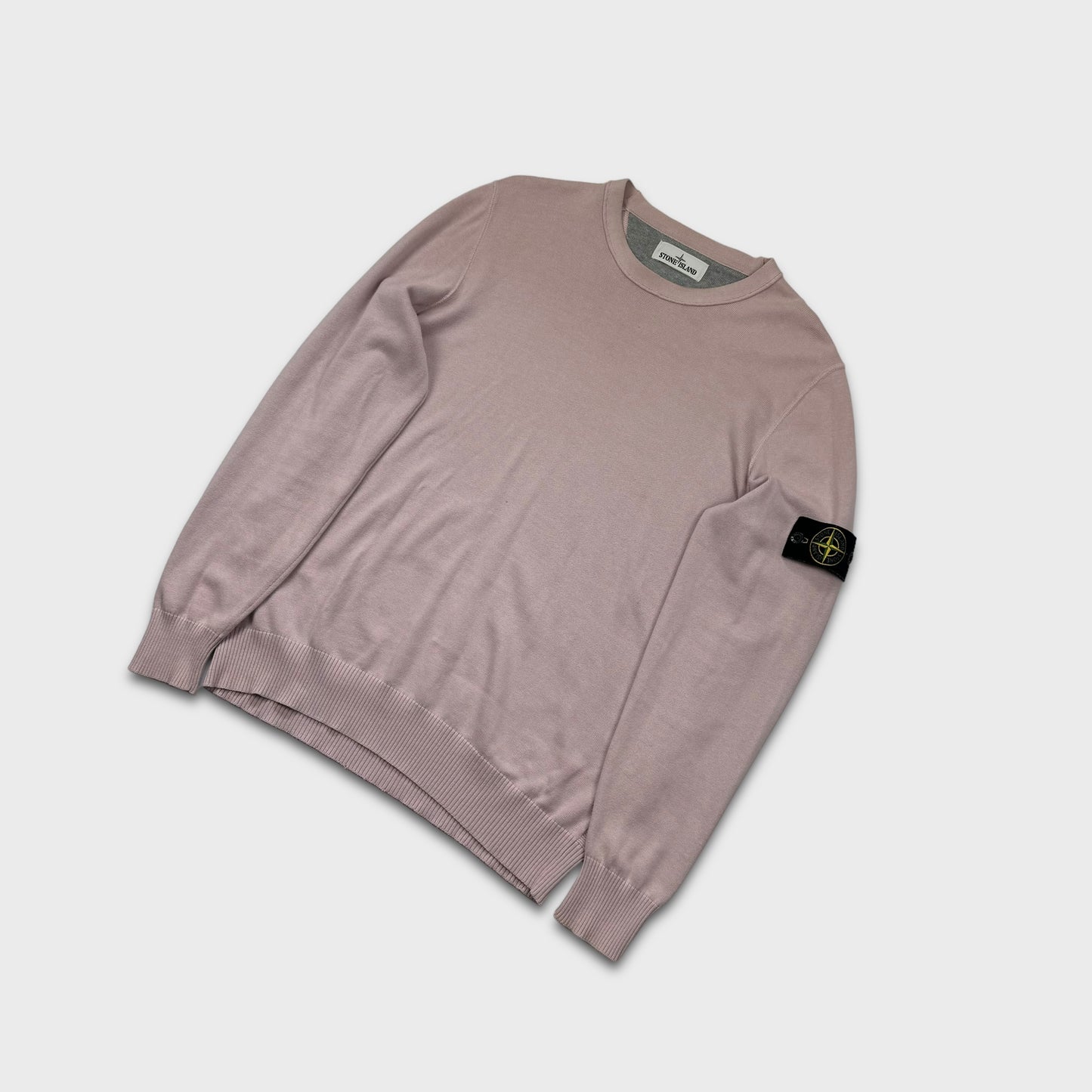 Stone Island Thin Pink Knit Jumper XL