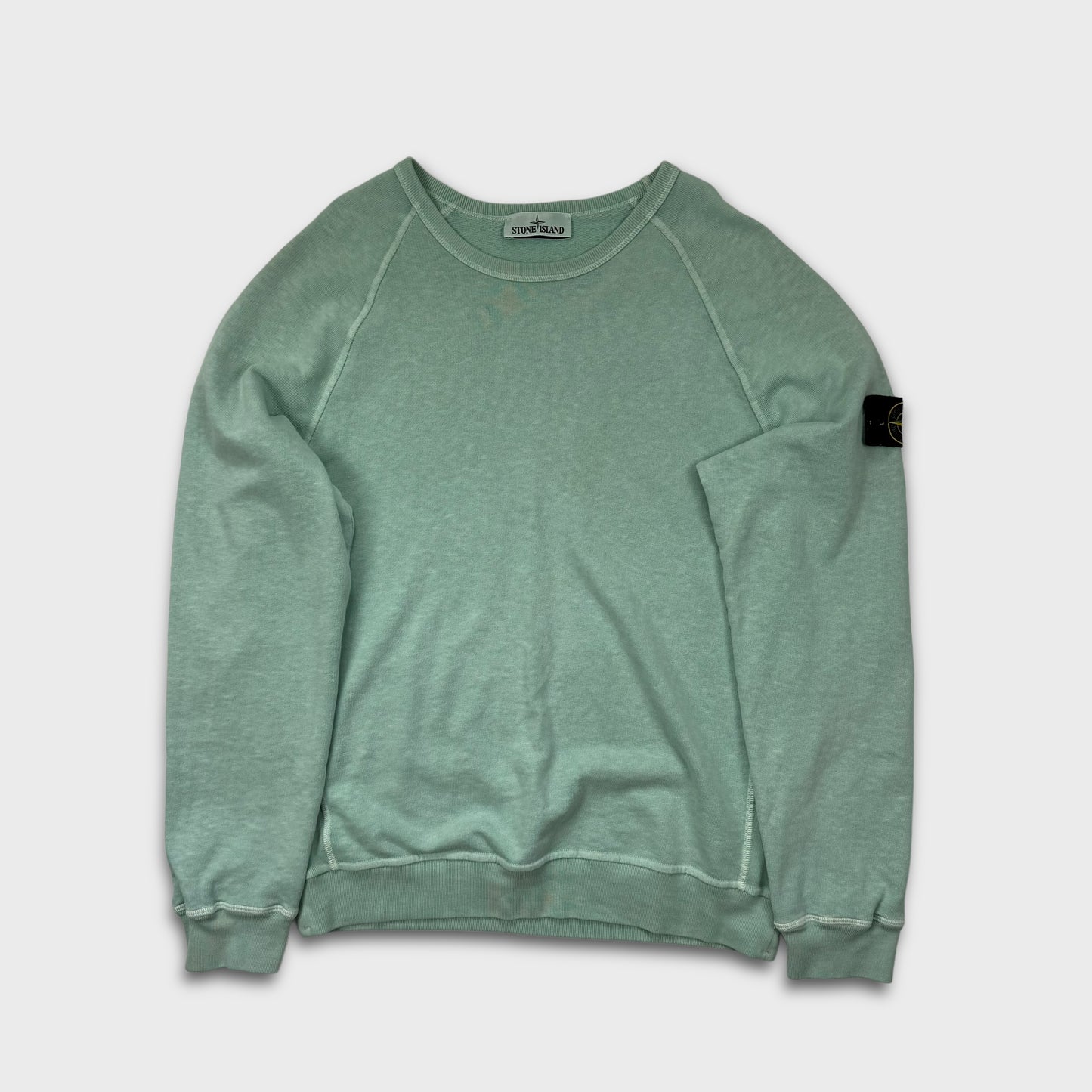 Stone Island Mint Crewneck Sweatshirt L