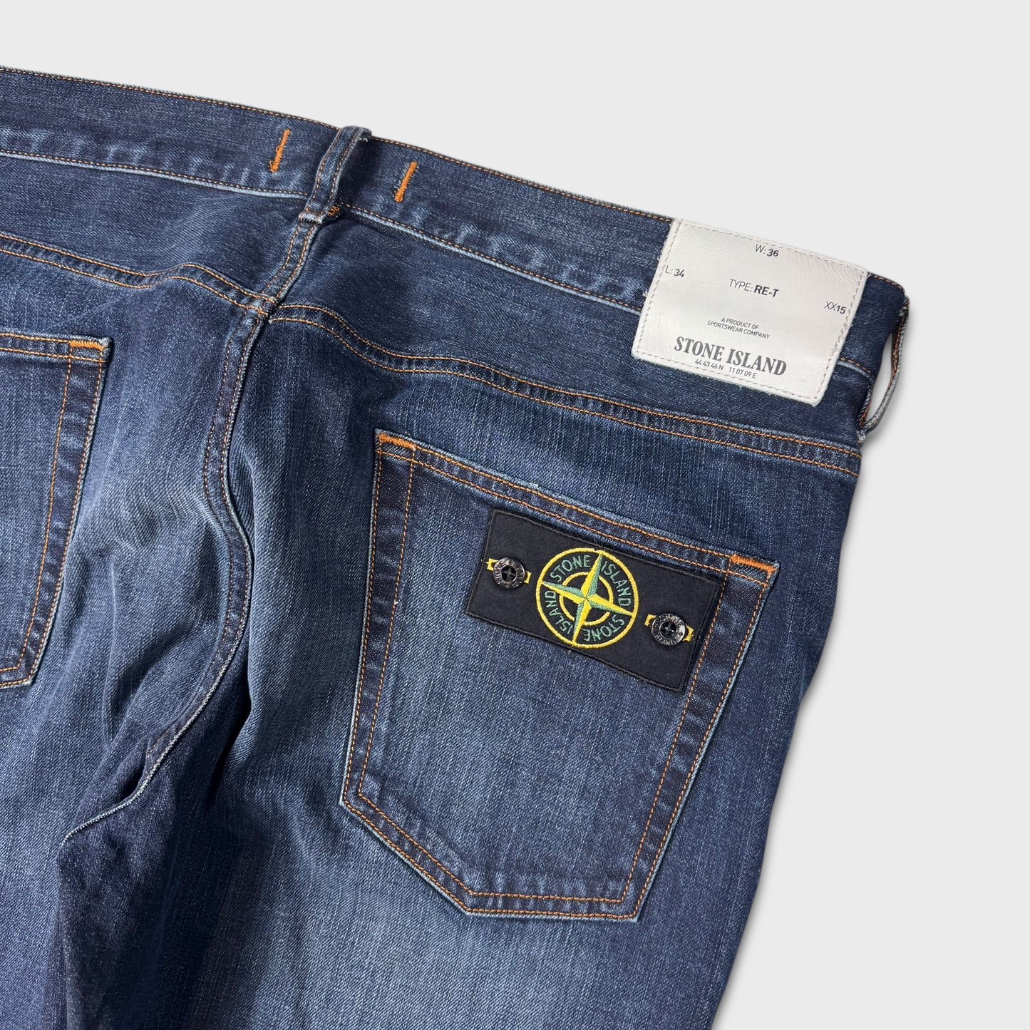 Stone Island Dark Blue Denim Jeans W36