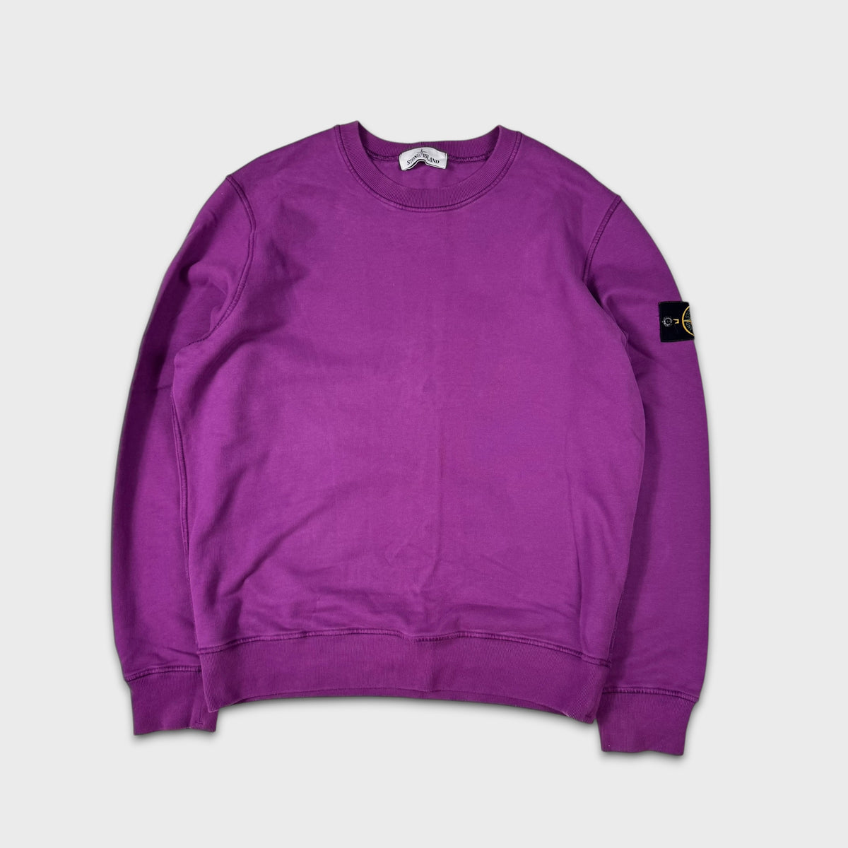 Stone Island Purple Crewneck L