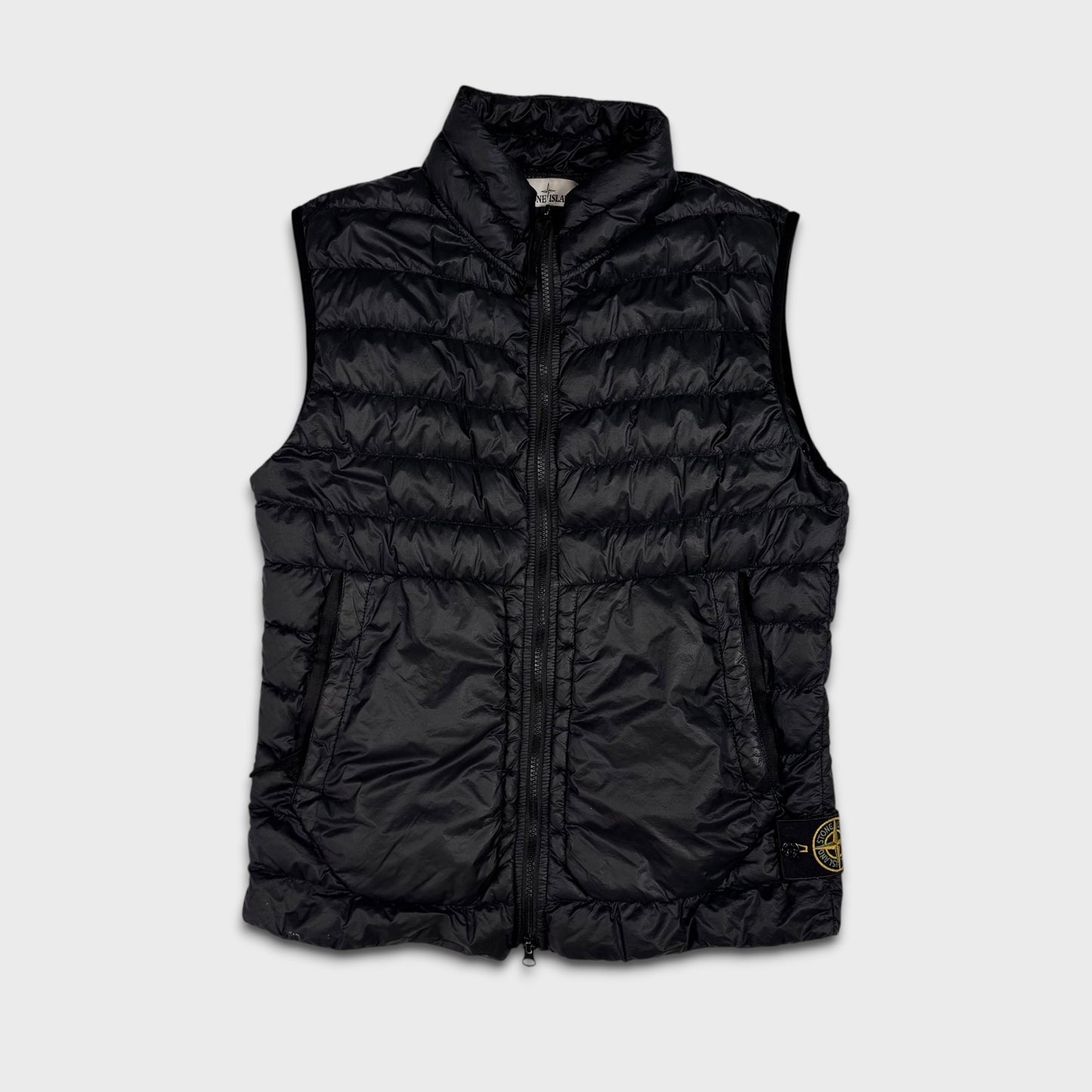 Stone Island Garment Dyed Micro Yarn Gilet M