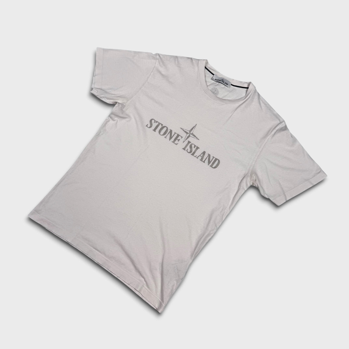Stone Island Spellout Logo T-Shirt M