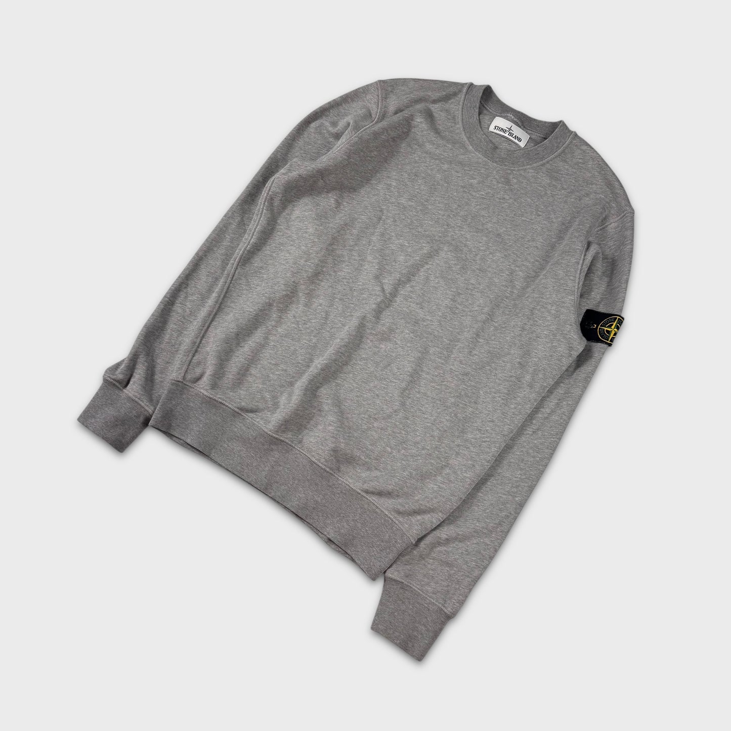 Stone Island Grey Crewneck Sweatshirt M