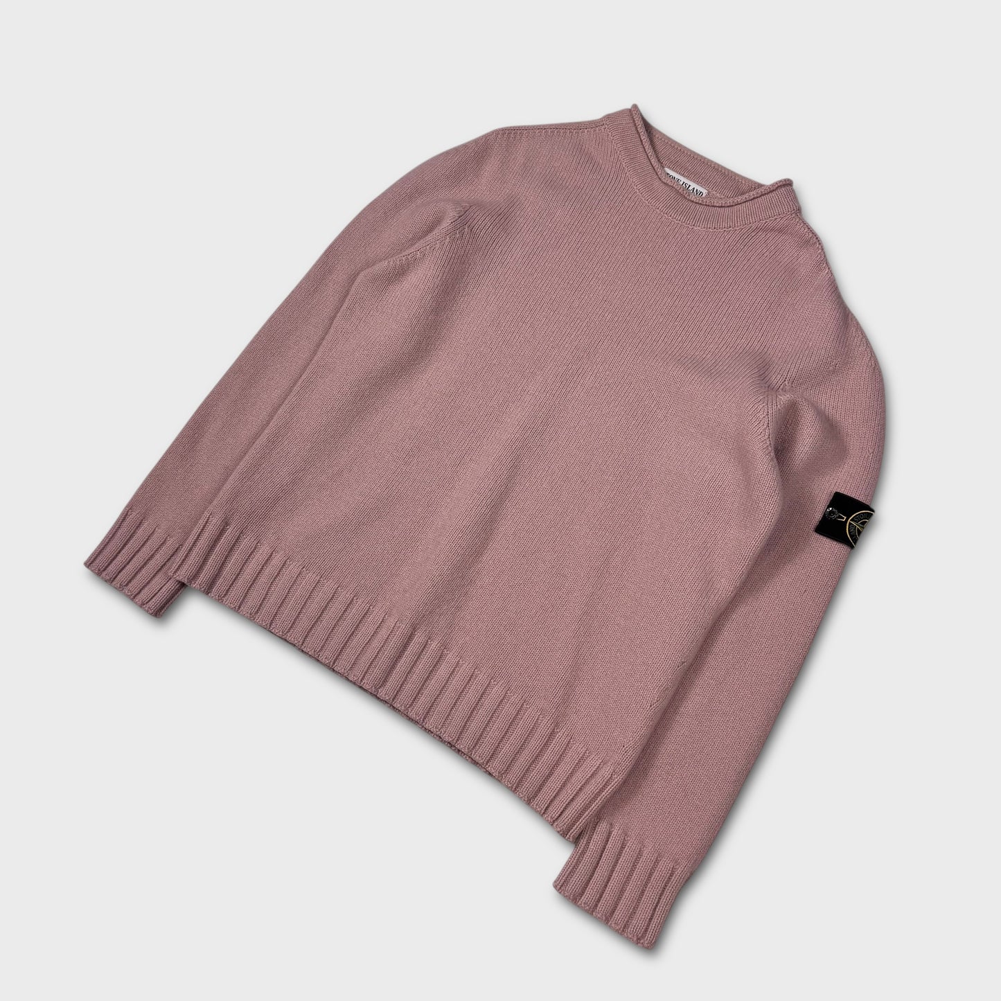 Stone Island 2000’s Dusty Pink Knit XXL