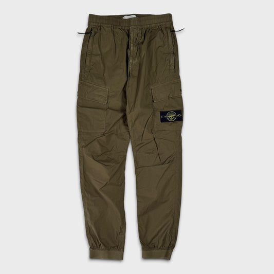 Stone Island Olive Green Cargo Pants W30