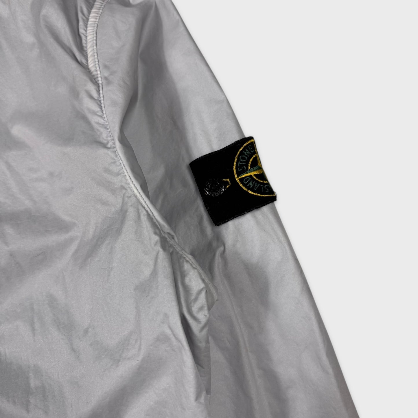Stone Island Ice White Lamy Velour Jacket XL