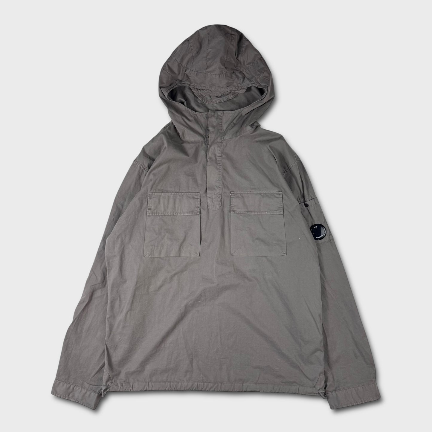 CP Compamy Stone Grey Pullover Smock Jacket L