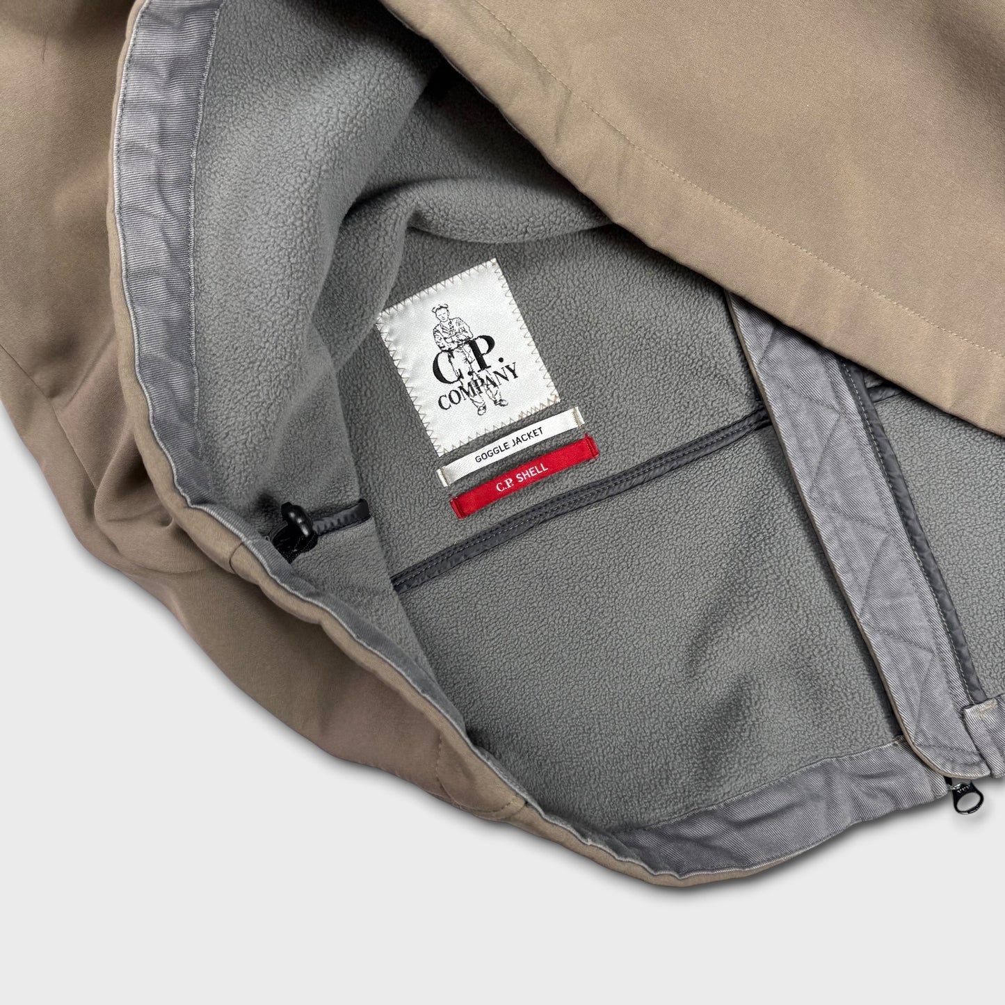 CP Company Khaki Soft Shell-R Jacket 3XL