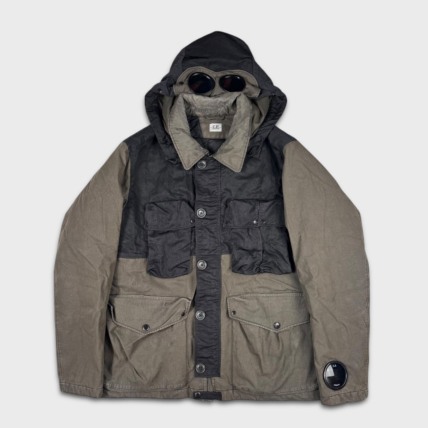 CP Company 50-Fili Watchviewer Goggle Hood Jacket L