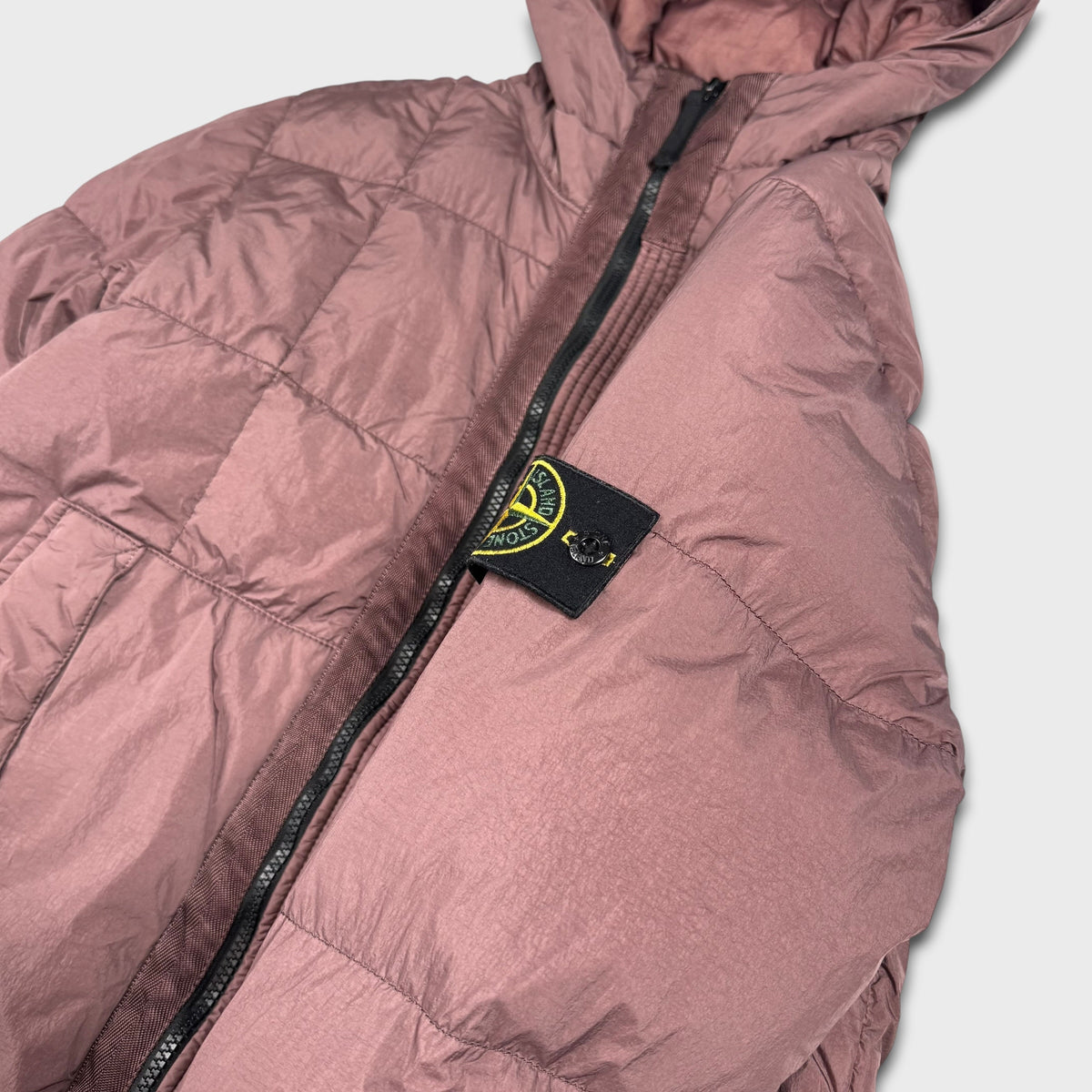 Stone Island Garment Dyed Crinkle Reps NY Down Jacket S