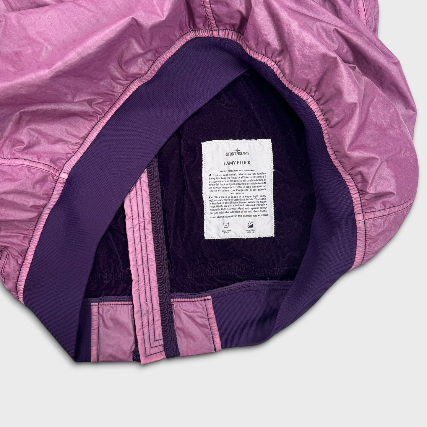 Stone Island Lamy Flock Hooded Jacket XL
