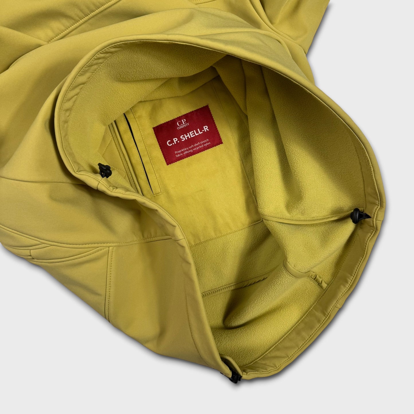 CP Company Yellow Soft Shell-R Jacket M