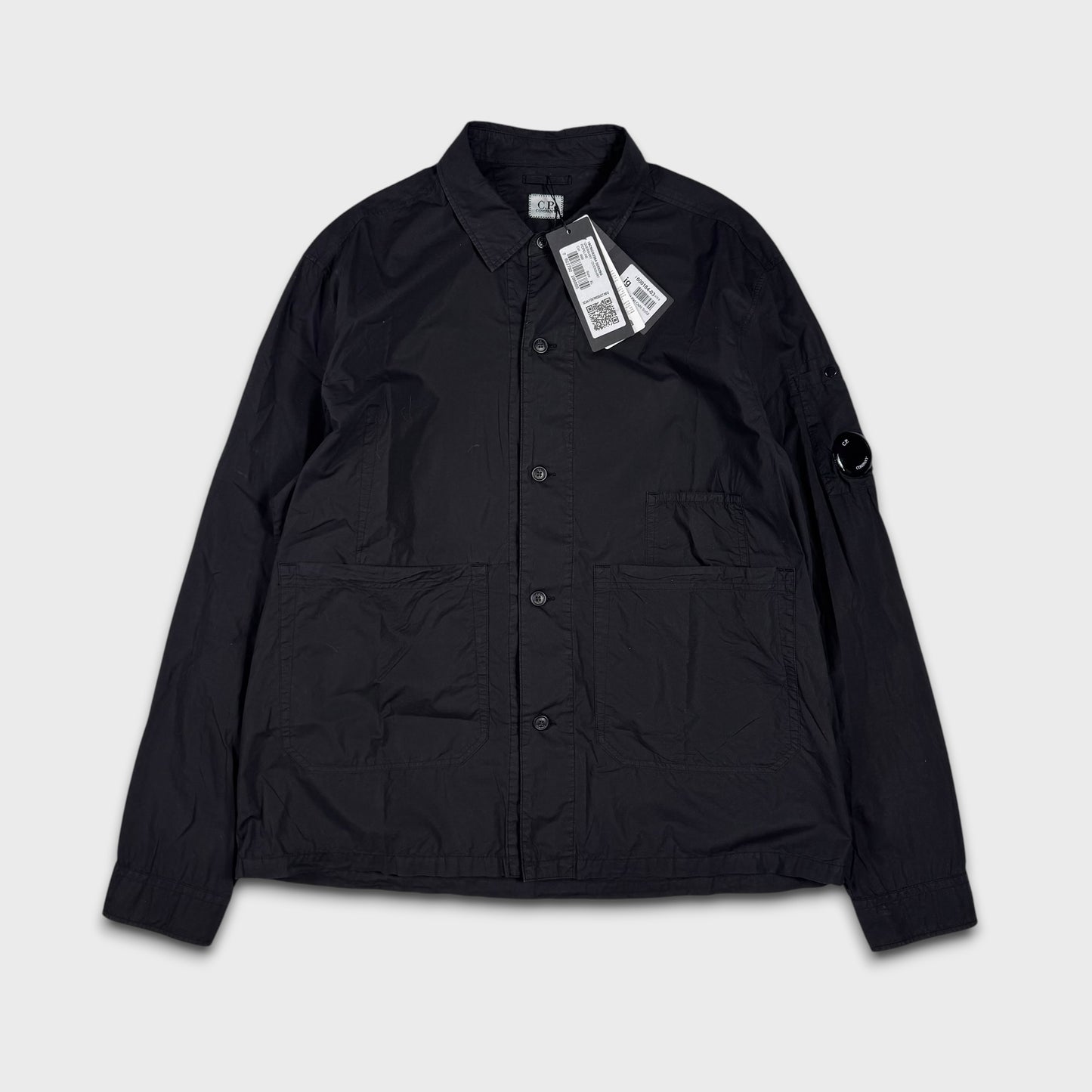 CP Company Tela Black Lens Overshirt BNWT XL