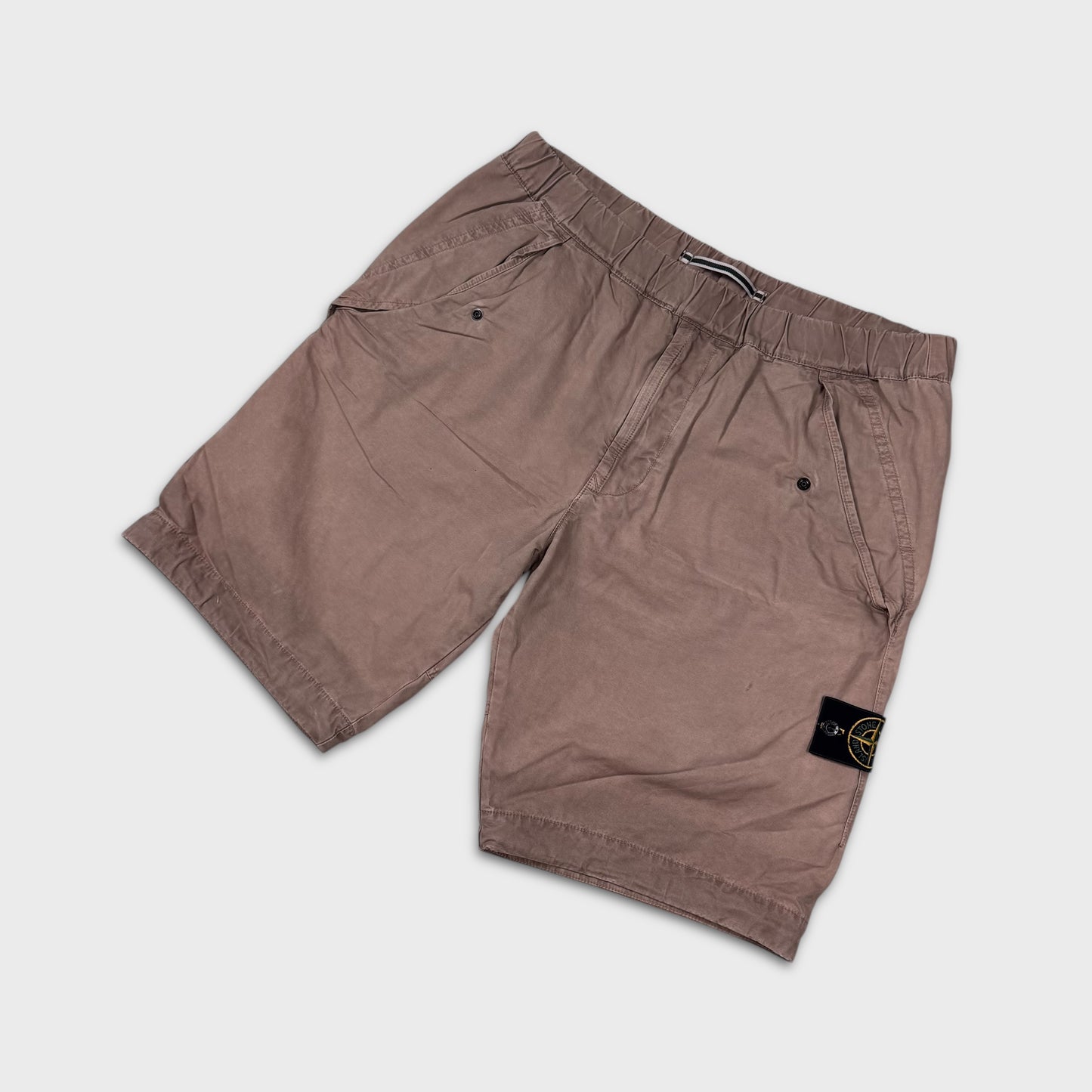 Stone Island Beige Cargo Shorts W36