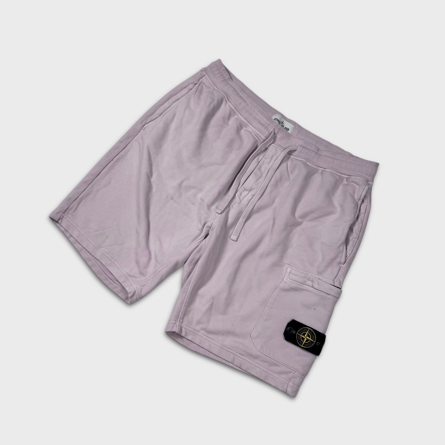Stone Island Pink Cotton Shorts XXL