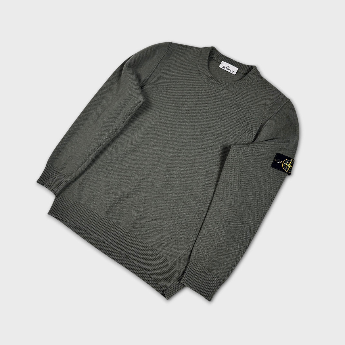 Stone Island 2025 Olive Green Knit XXL