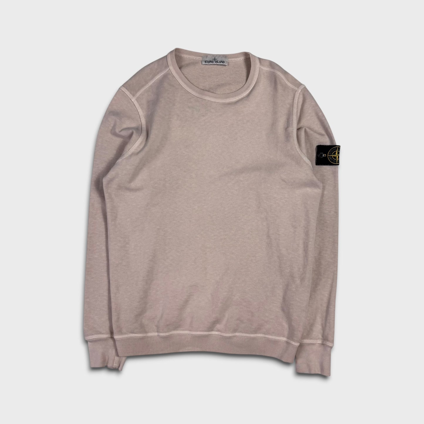 Stone Island Bone Crewneck Sweatshirt M