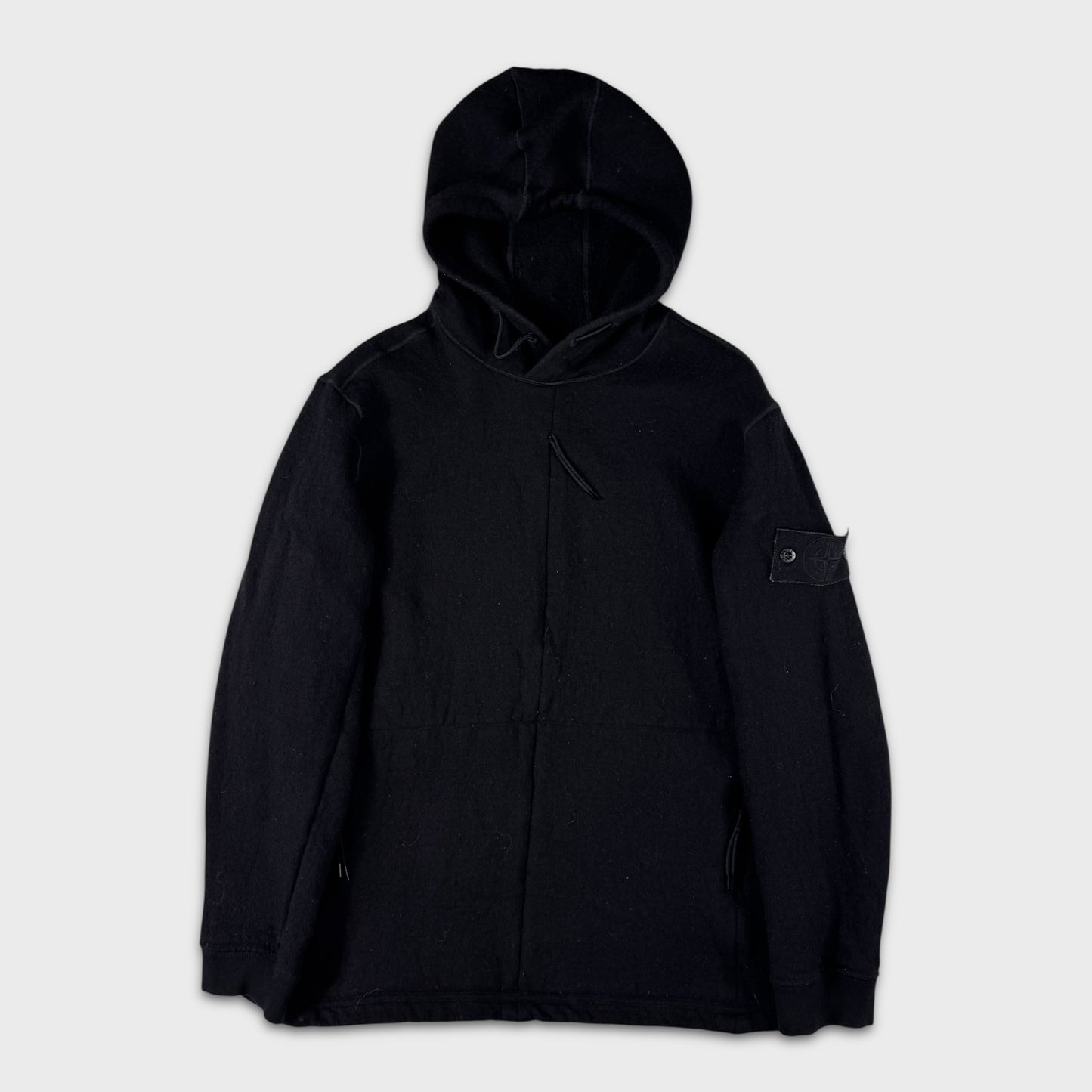 Stone Island Wool Ghost Pullover Hoodie S