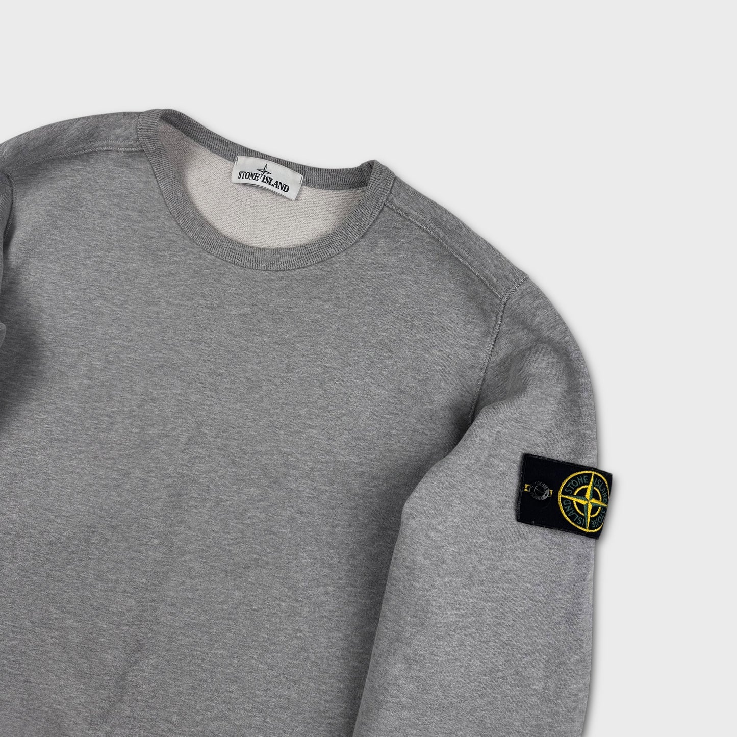 Stone Island Grey Crewneck Sweatshirt L