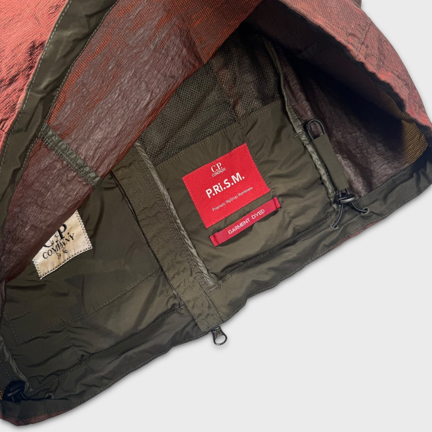 CP Company Red Big Lens Prism Jacket S