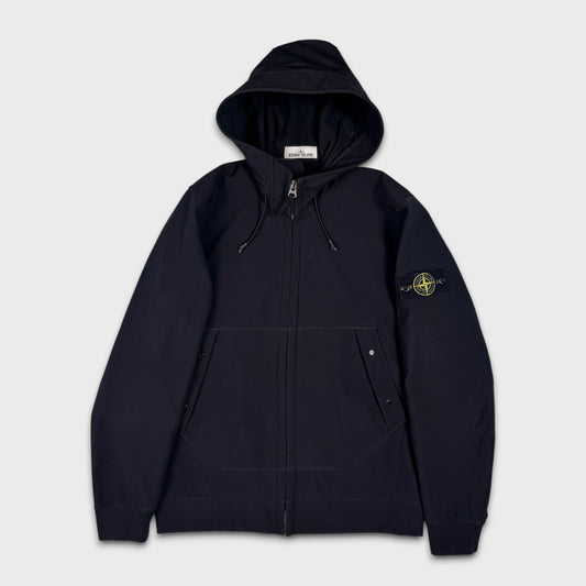 Stone Island Black Soft Shell-R Jacket L