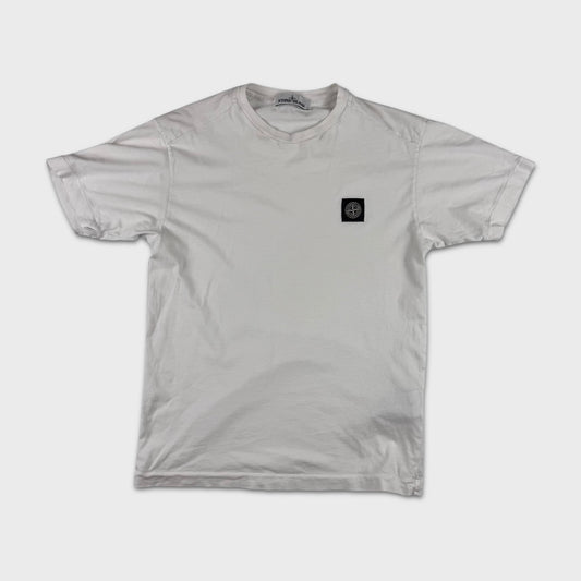 Stone Island White Compass T-Shirt M