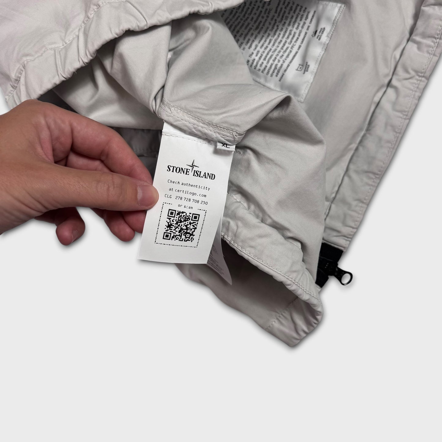 Stone Island Supima Cotton Twill Stretch-TC Jacket XL